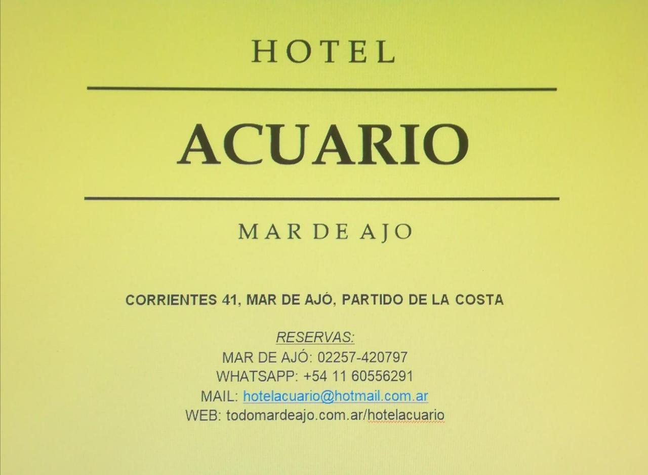 Hotel Acuario Mar de Ajó エクステリア 写真